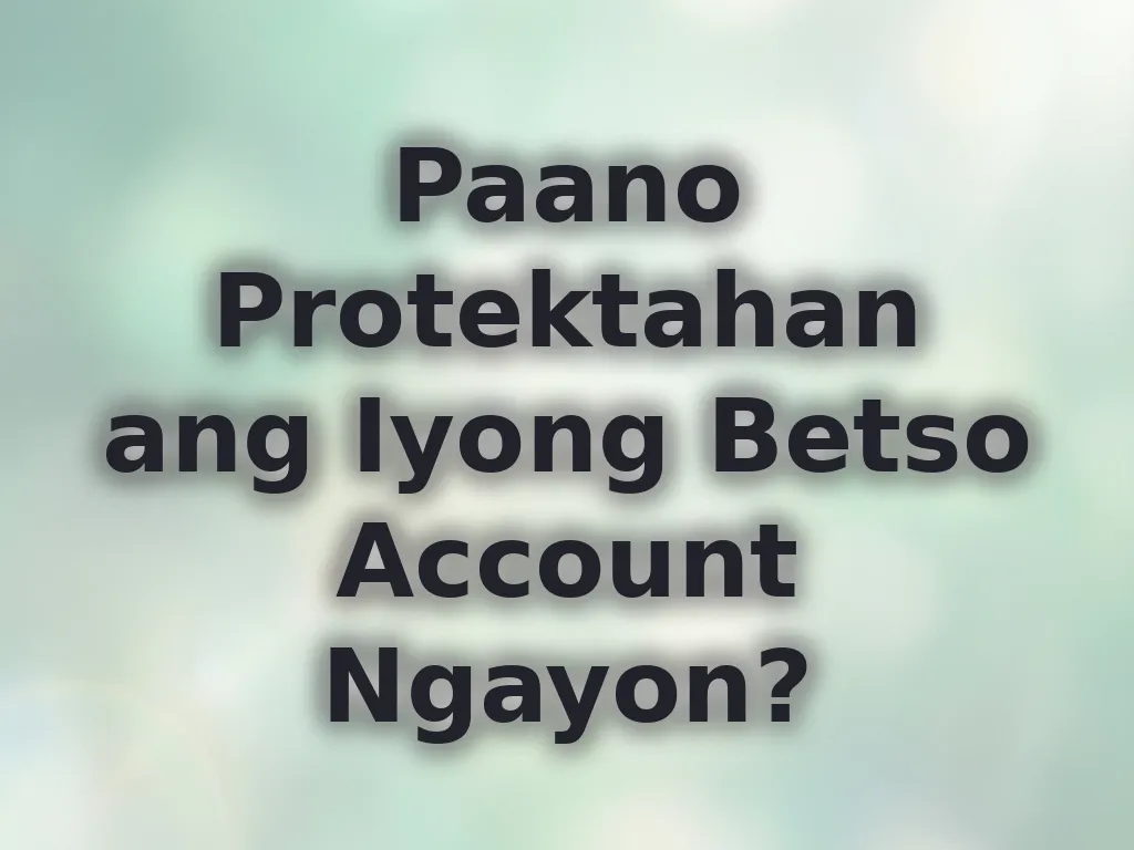 Proteksyon ng account
